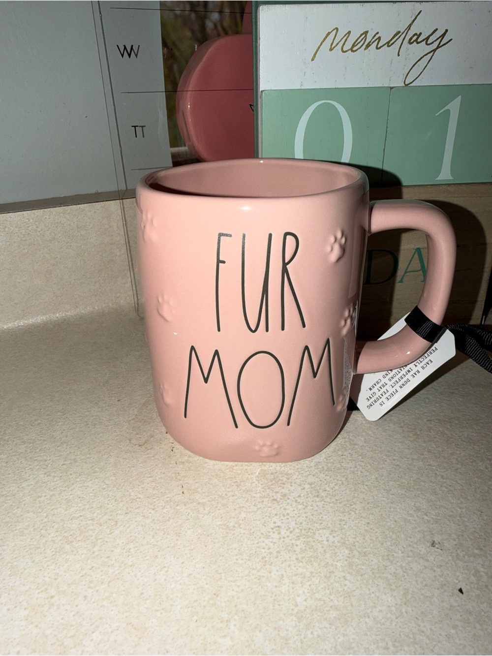 Rae Dunn fur mom mug - yes